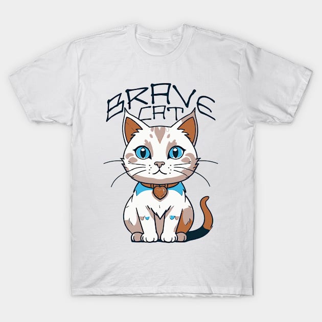 cat T-Shirt by sapstudiodesign